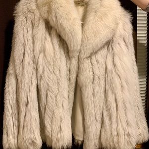 Natural Blue Fox Fur Coat